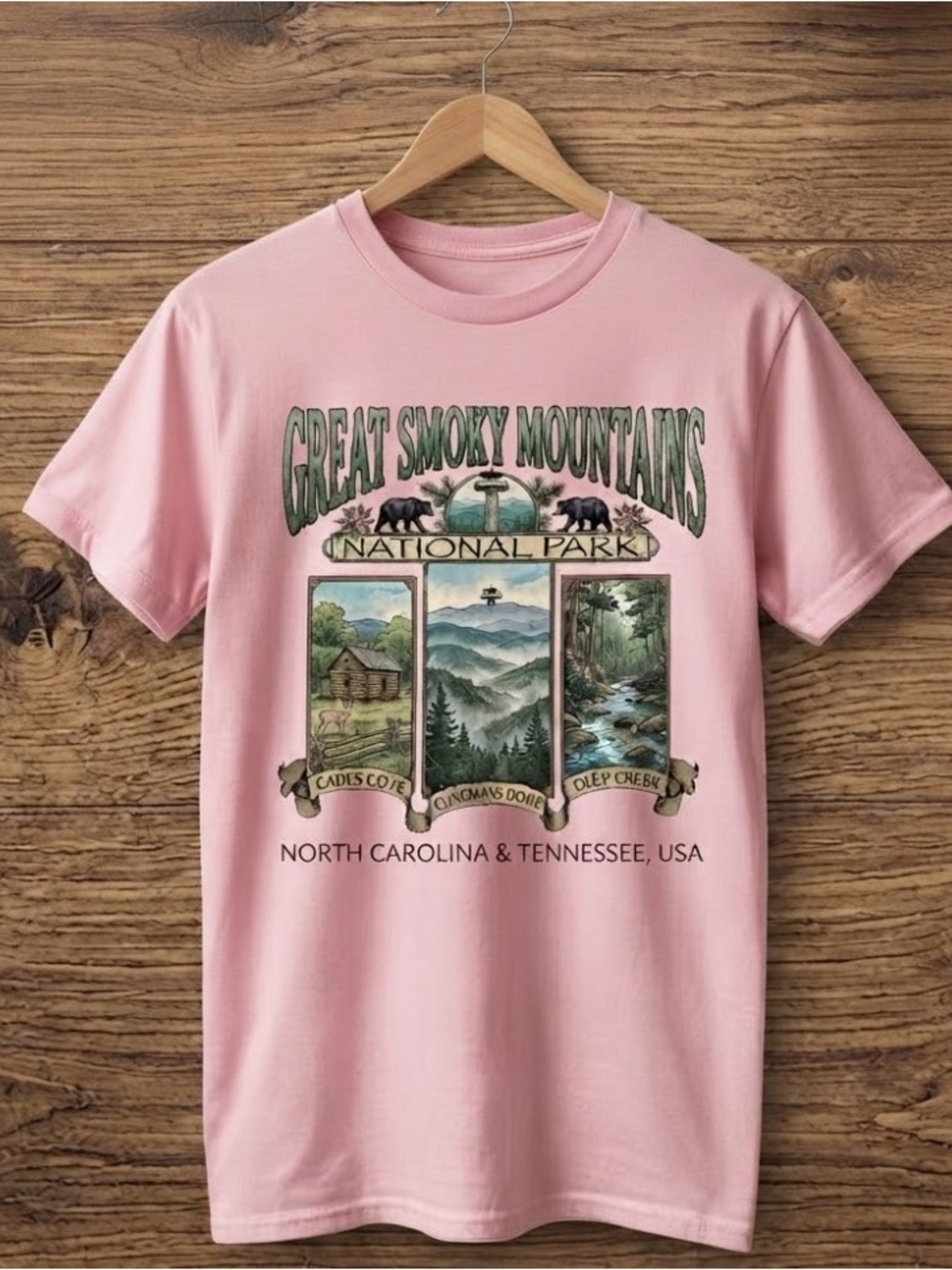 Great Smoky Mountains National Park  Travel Souvenir T-Shirt